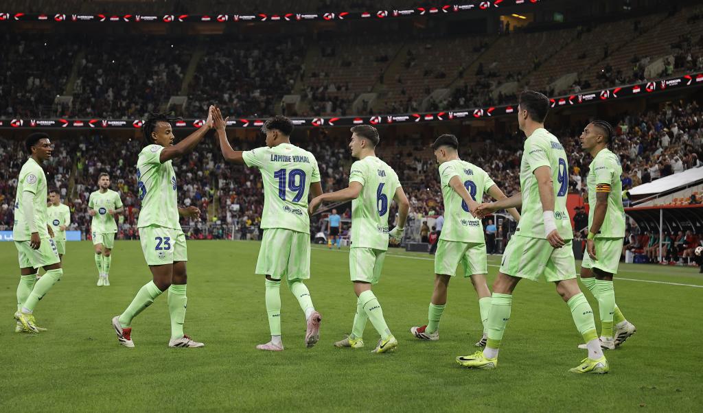 Primera Semifinal de la Supercopa entre Athletic y Barcelona
