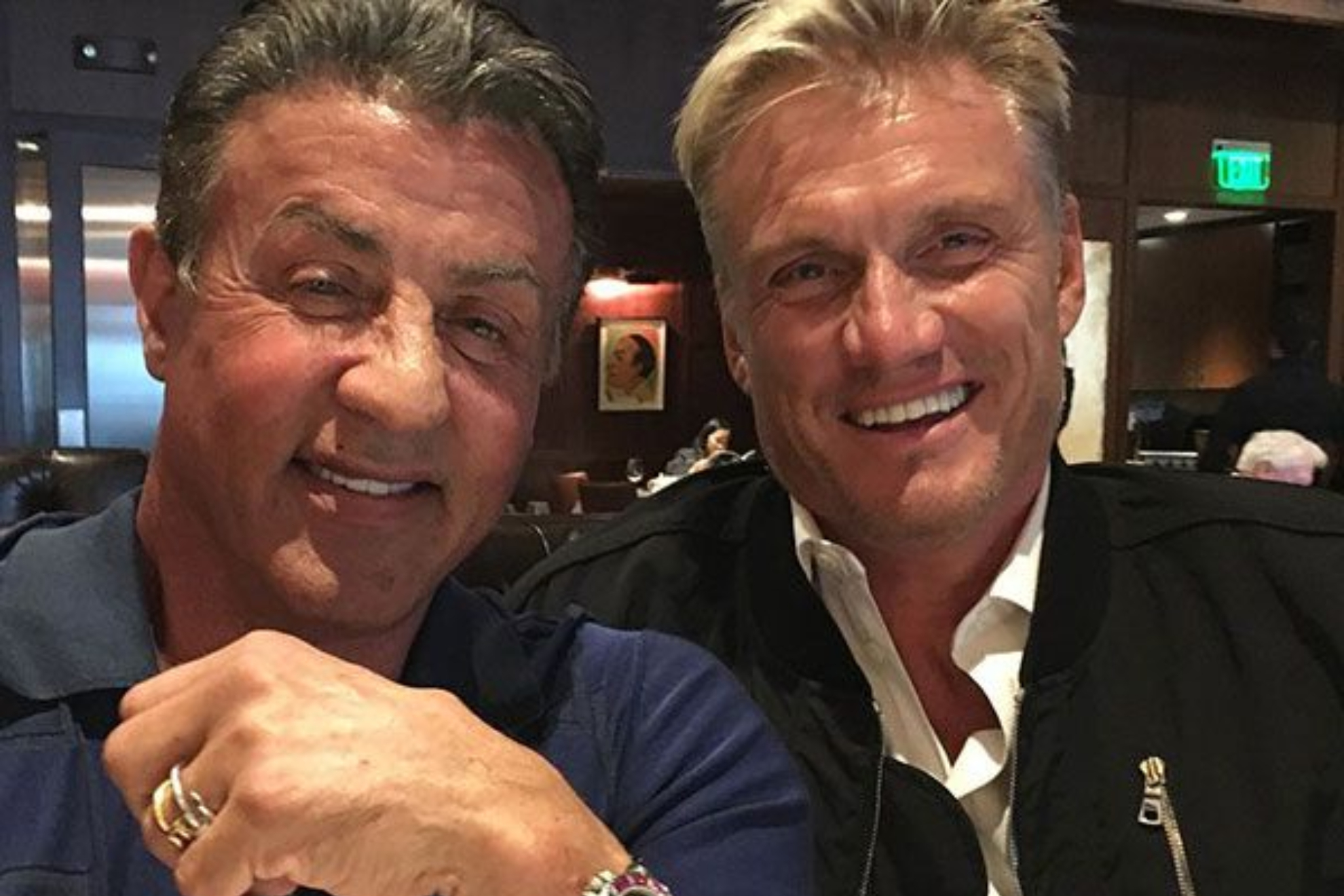 Stallone confiesa sus celos por Dolph Lundgren: "Si lo detesto, seguro que el mundo lo hará"