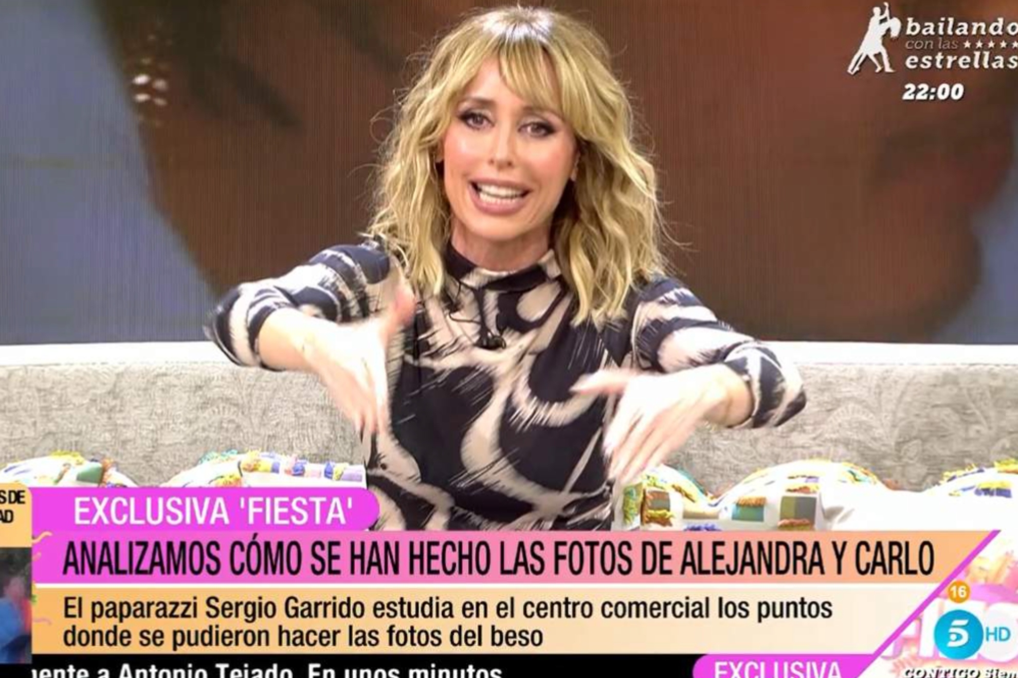 Emma García estalla contra sus colaboradores en 'Fiesta': "¡Qué vergüenza!"