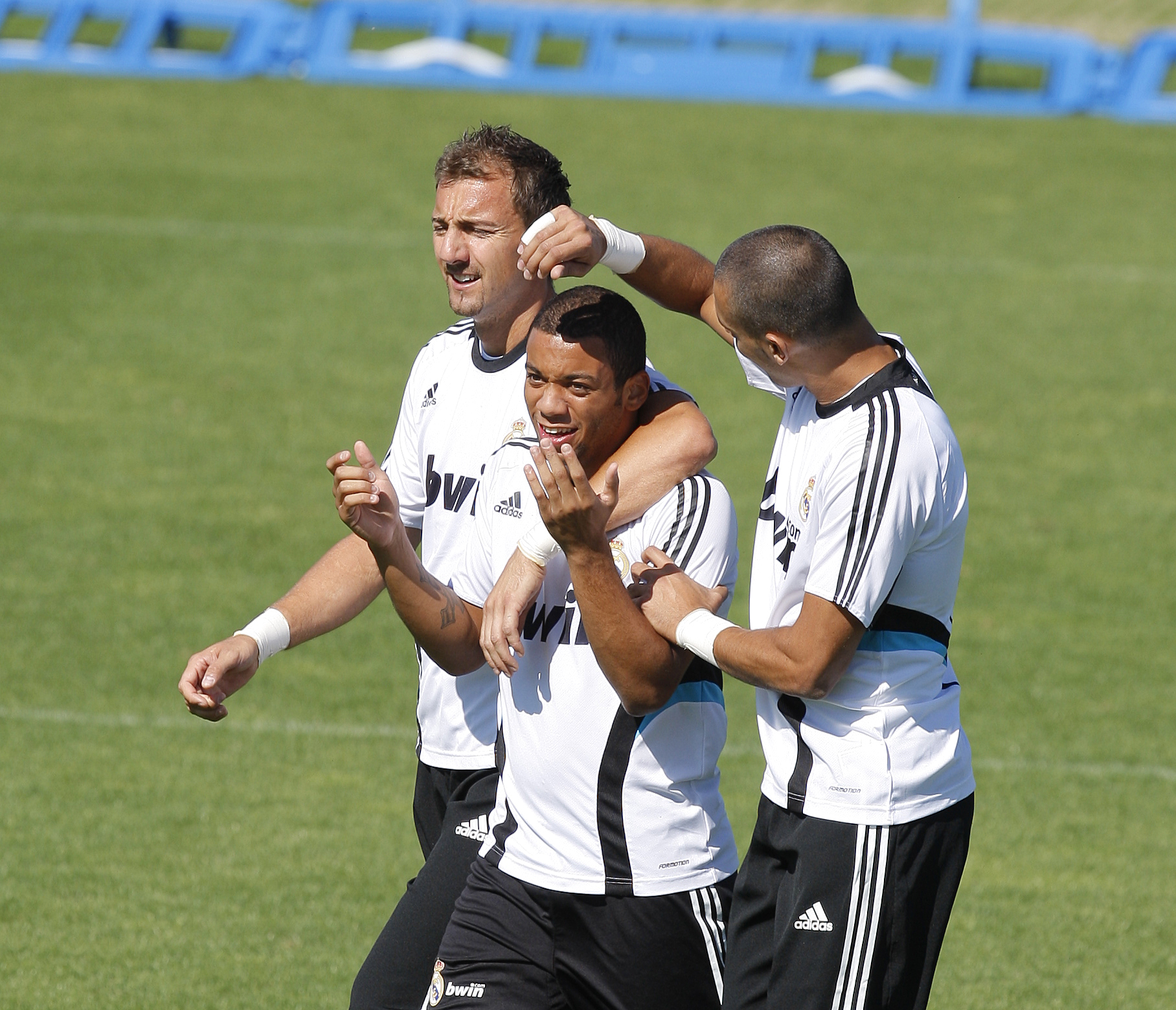 ENTRENAMENTO DEL REAL MADRID DUDEK, MARCELO. CODINA - 20080825