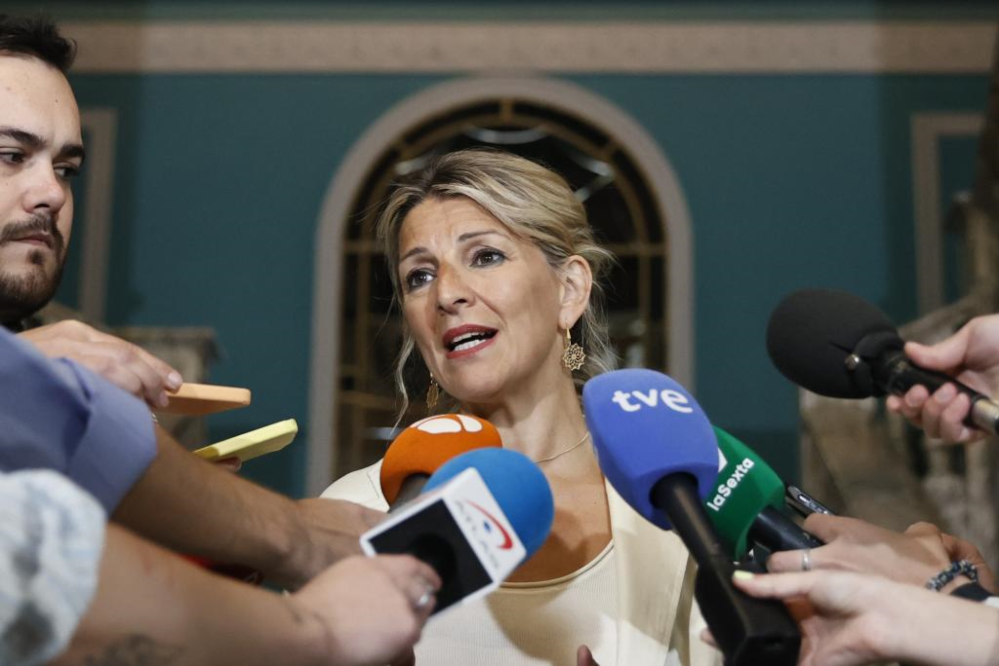 Yolanda Díaz estudia medidas contra RTVE tras Eurovisión: "No se puede  permitir"