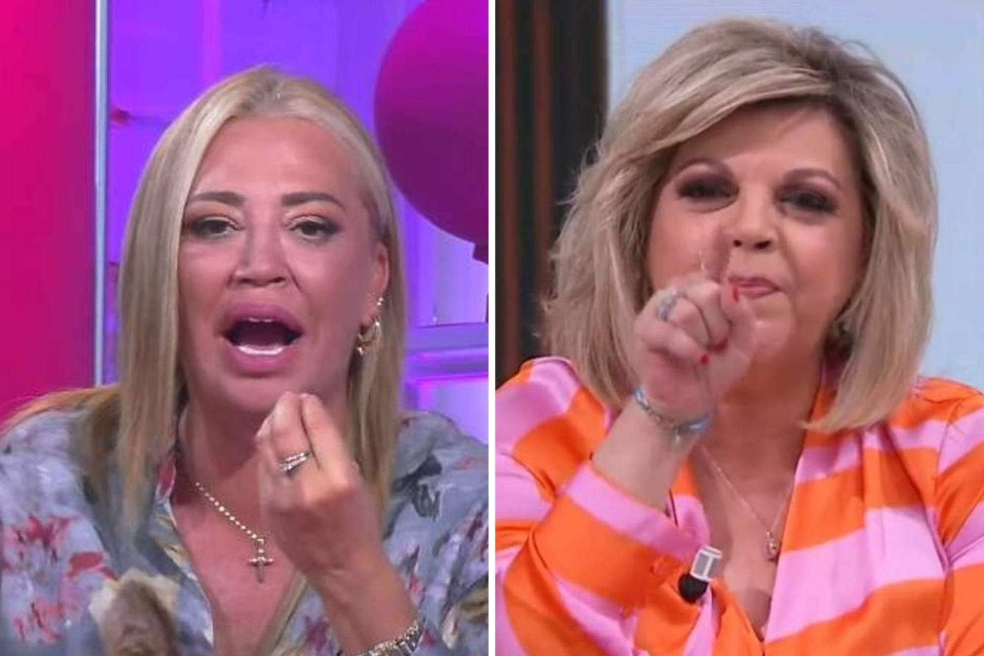 Belén Esteban explota contra Terelu Campos en 'Ni que fuéramos Shhh': "Eres  una mentirosa"