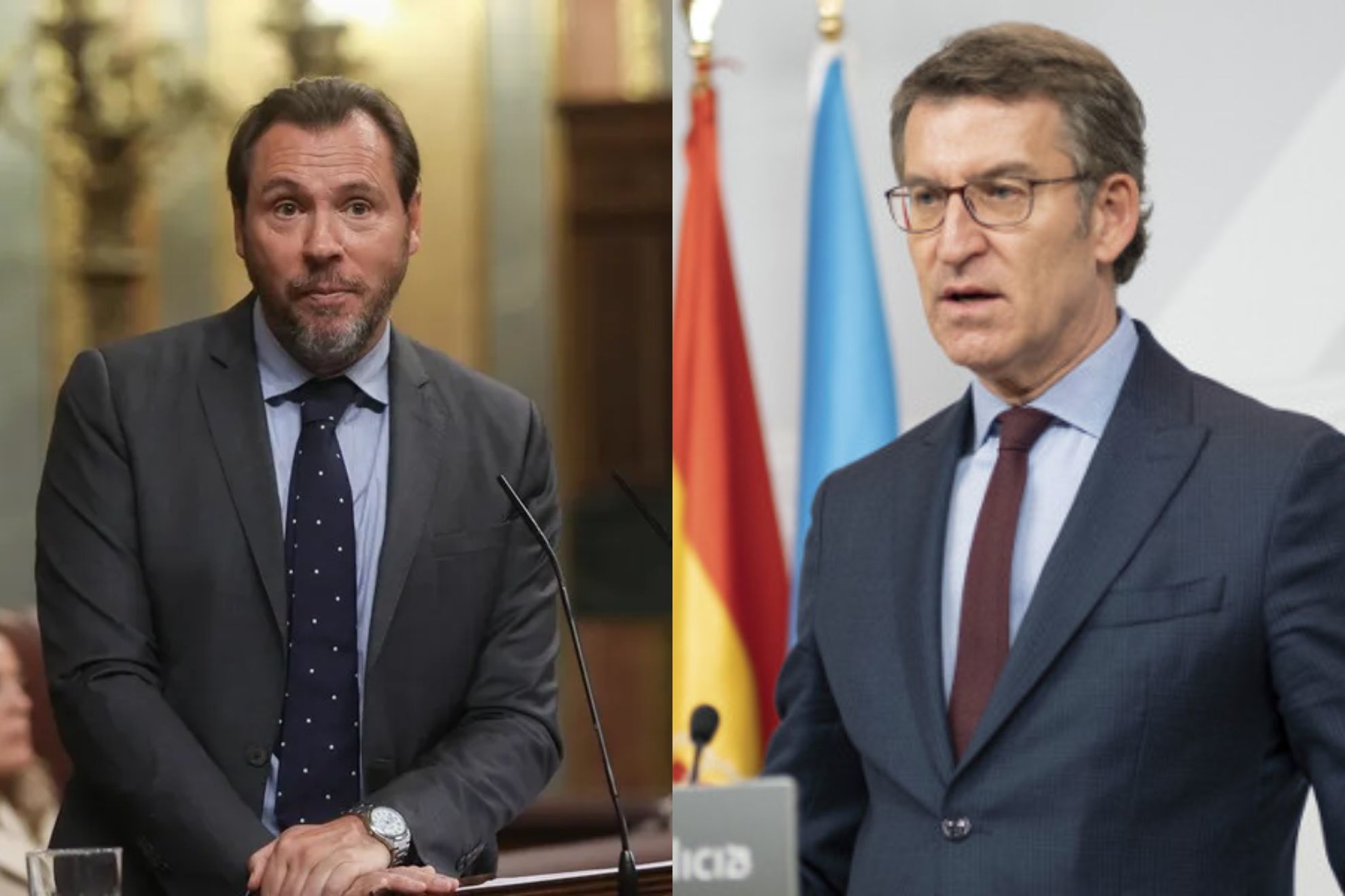 Óscar Puente rescata una foto del pasado de Feijóo tras la citación del juez a Pedro Sánchez: "Estás tú para hablar de imagen"