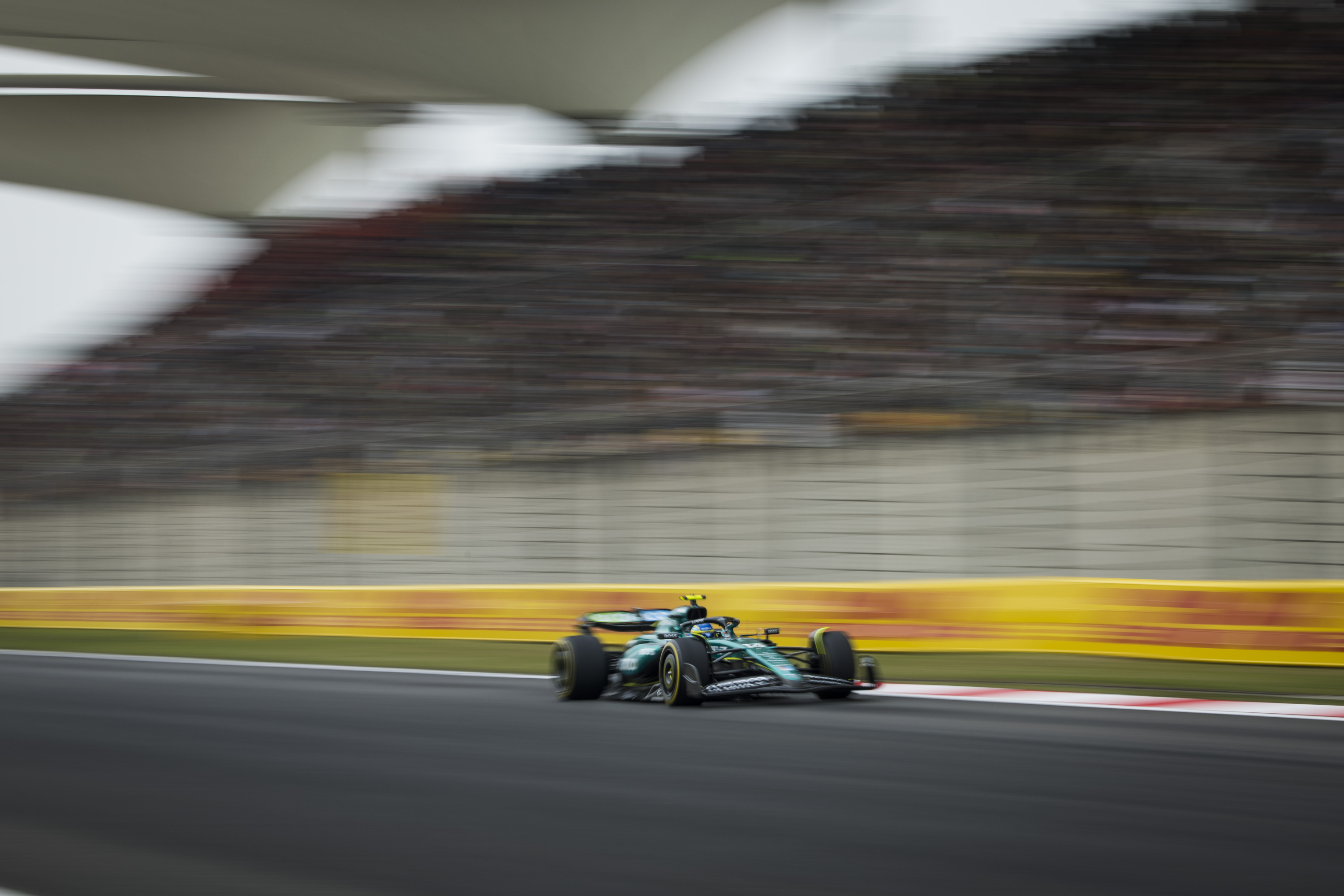 Alonso at the 2024 Grand Prix.