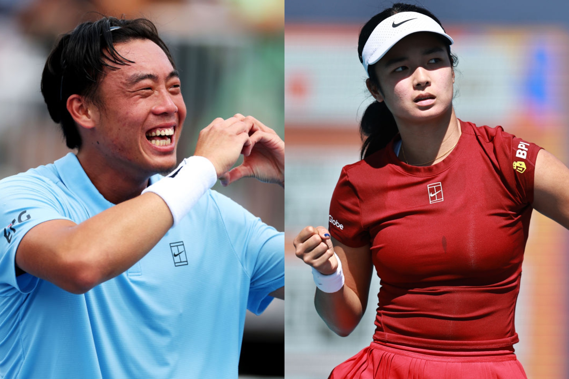 Los asiáticos Coleman Wong y Alexandra Eala, pareja sensación del Miami  Open y que viene de Mallorca
