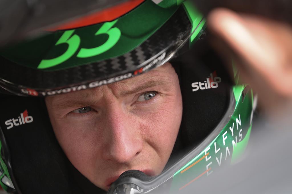 Gap (Kenya), 19/03/2025.- Elfyn Evans of Great Britain looks on during the shakedown of Rally Safari 2025, Naivasha, Kenya, 19 March 2025. (Gran Bretaña, Kenia, Reino Unido) EFE/EPA/Manrico Martella