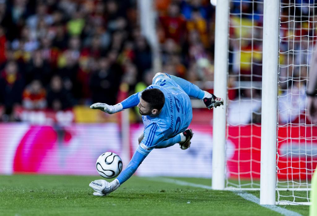 Partido de cuartos de final de la Nations League entre la selección la selección de España y la seleccion de Países Bajos