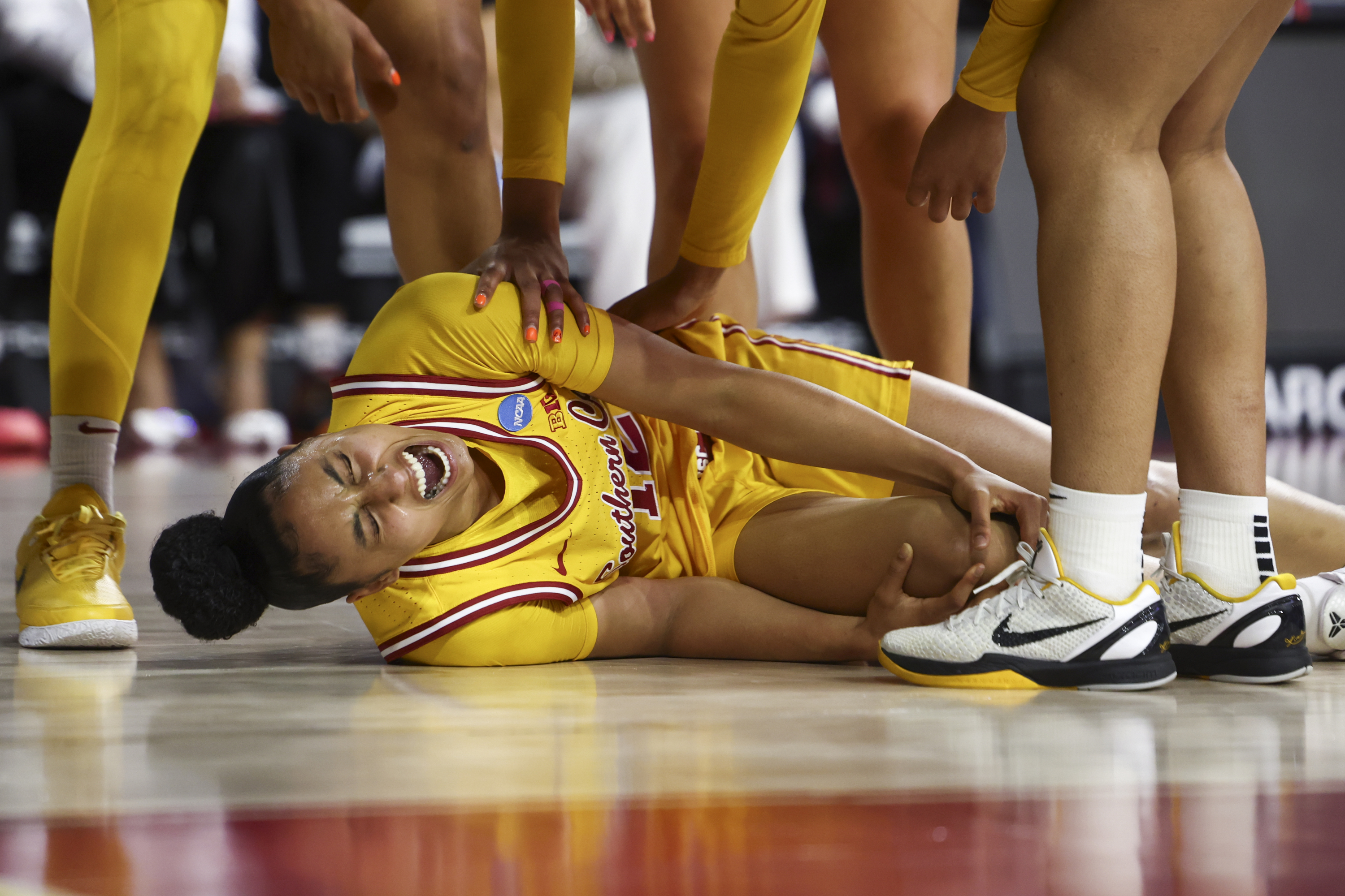 Grave lesión de JuJu Watkins en el March Madness de la NCAA