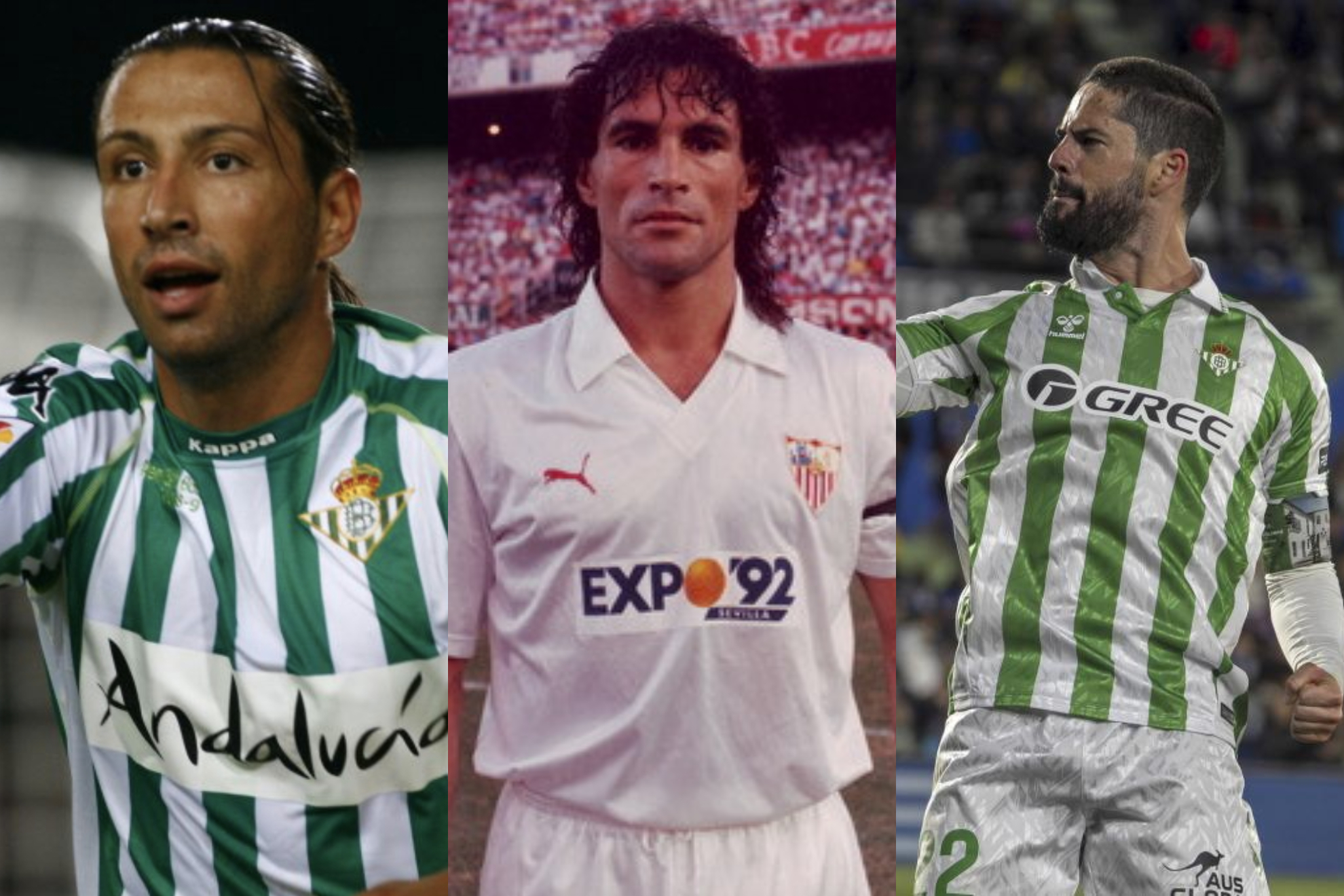 Players who have dressed Betis and Seville's t -shirts.