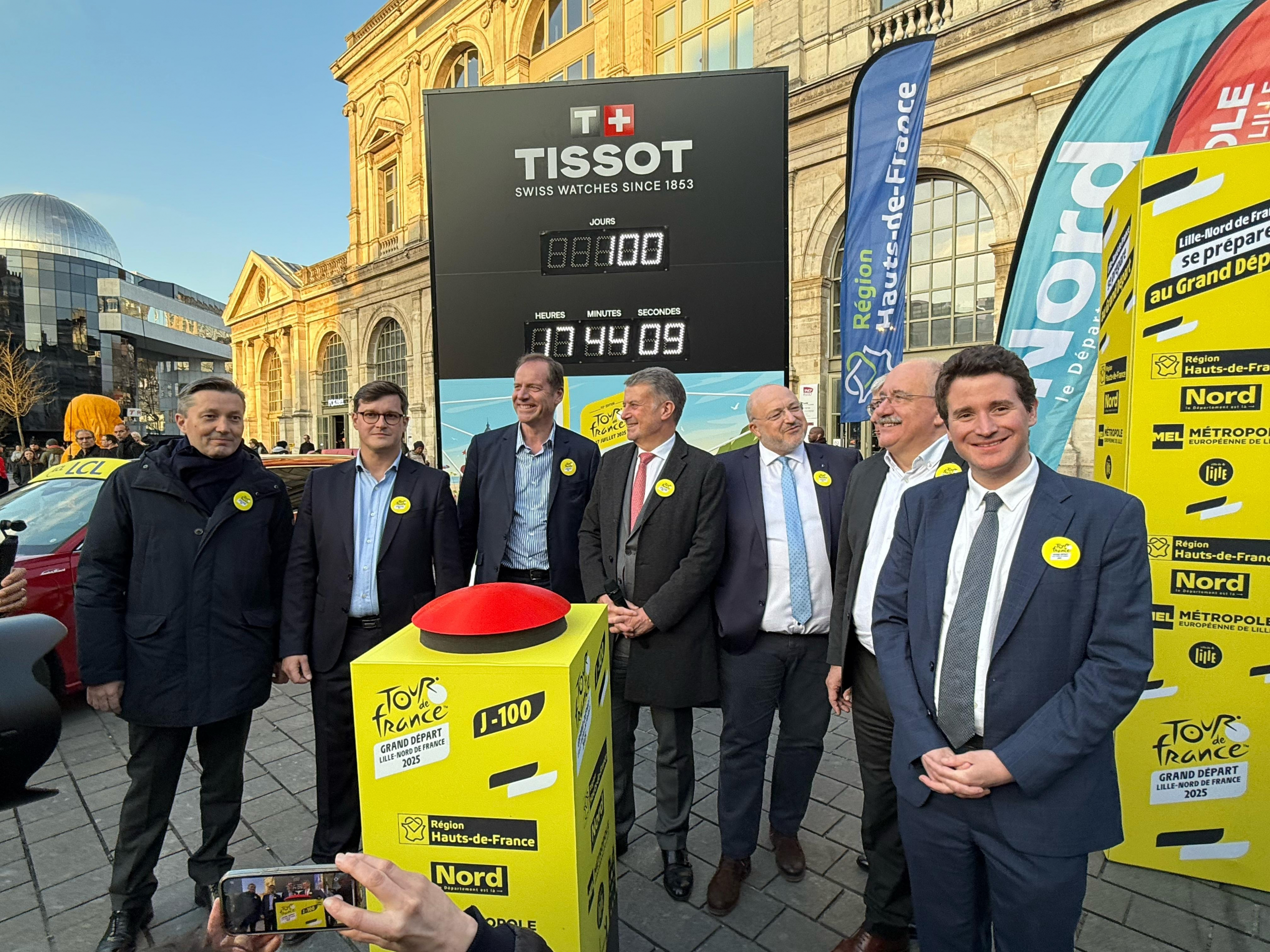 Actos de inicio de cuenta atrás de la Gran Depart de Lille