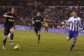 Guti y Benzema.