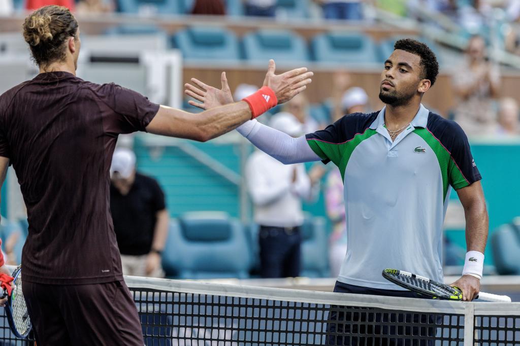 Fils y Zverev tras el encuentro