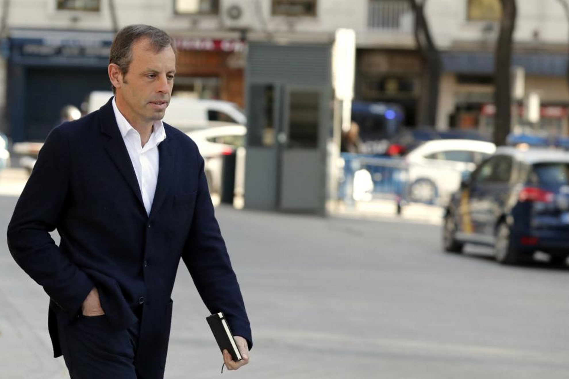 The former president of Barcelona Sandro Rosell.