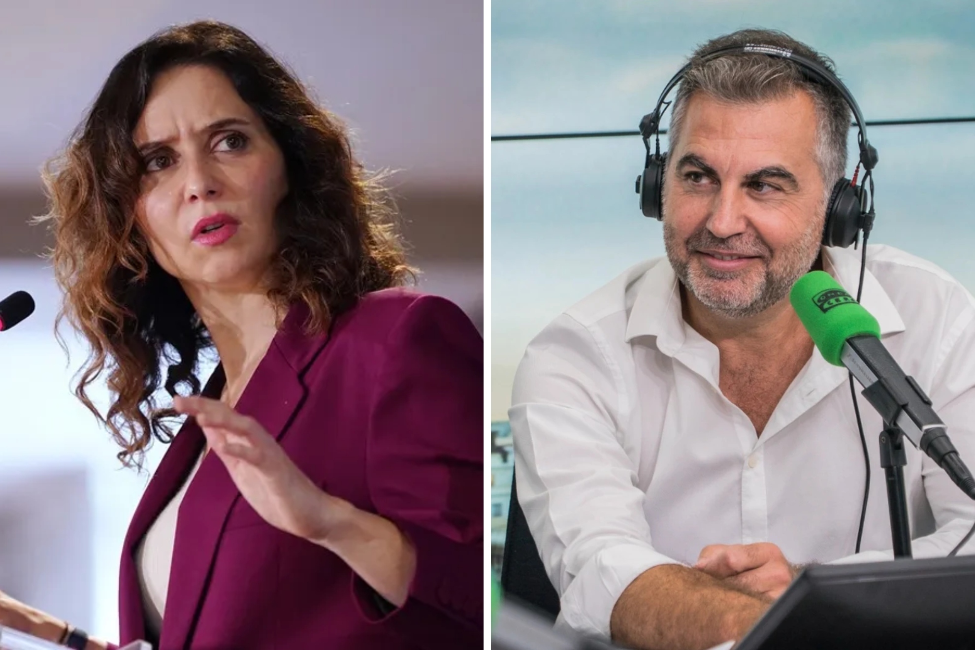 Cruce de palabras entre Alsina y Ayuso en una tensa entrevista sobre el presunto caso de corrupción de su pareja: "¿Esto va por mí?"
