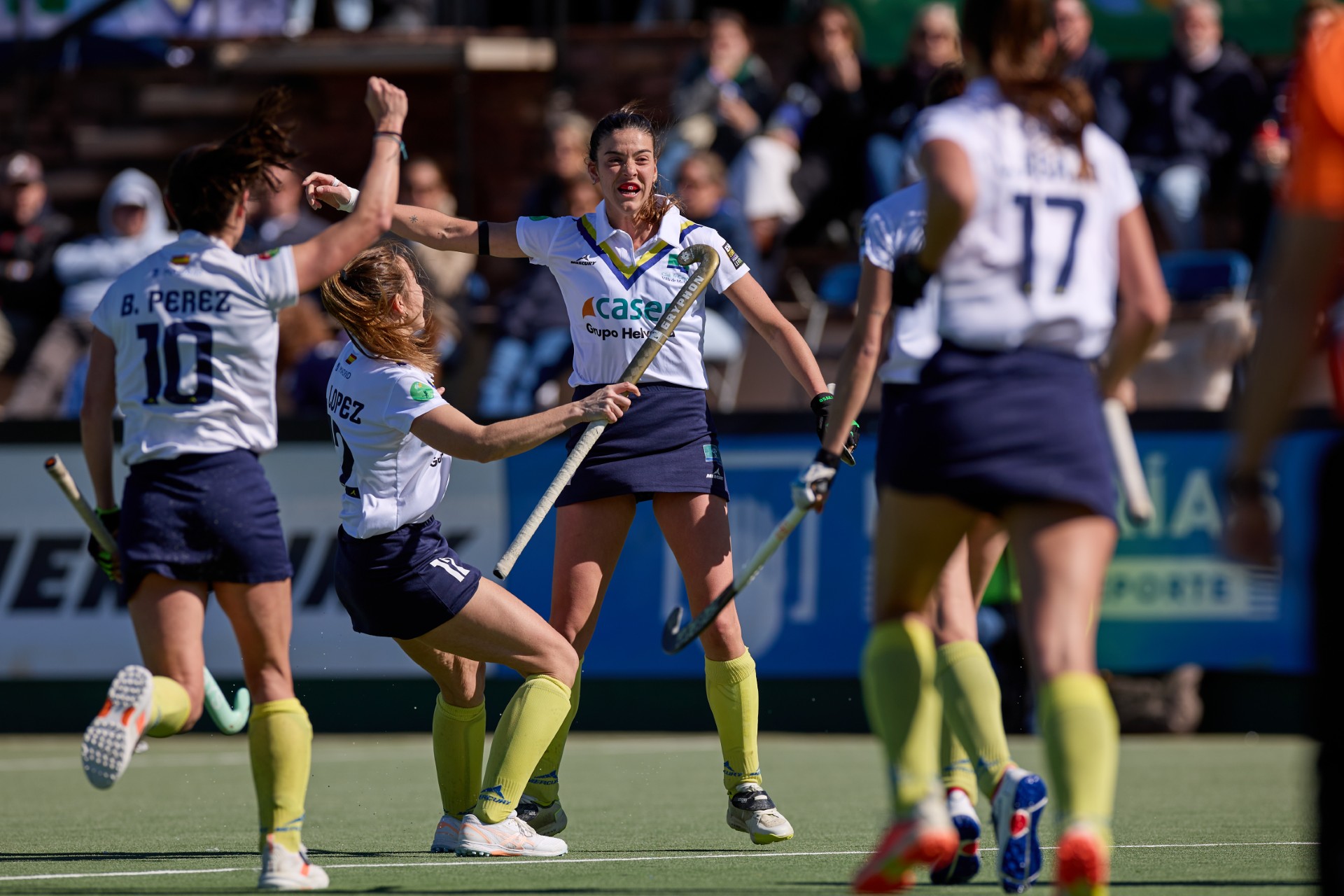Las jugadoras del Club de Campo.