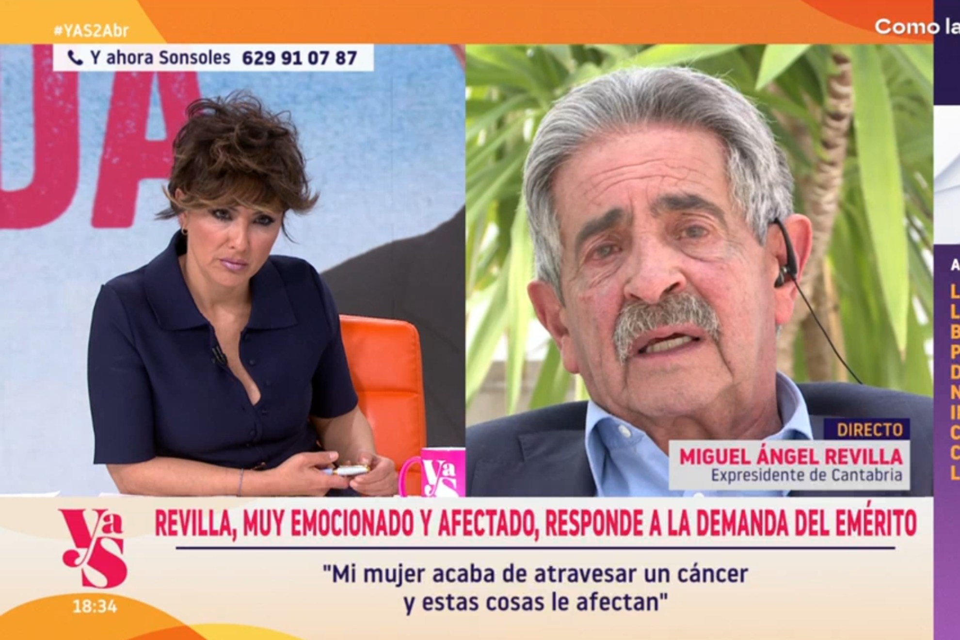 Miguel Ángel Revilla, destrozado tras la demanda del rey emérito: "Es  injusto y mezquino, es la decepción de mi vida"