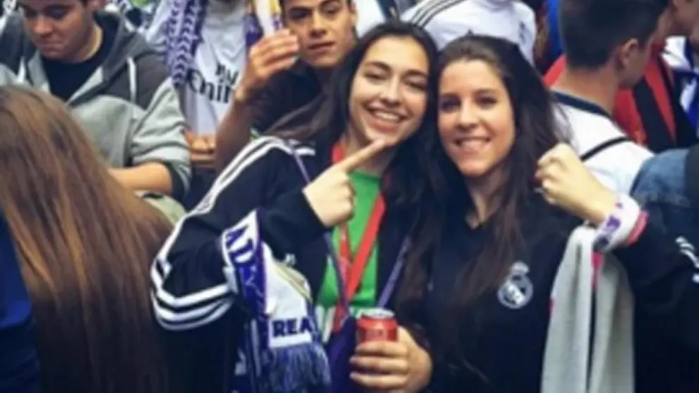 Sara Ezquerro celebrando la Undécima