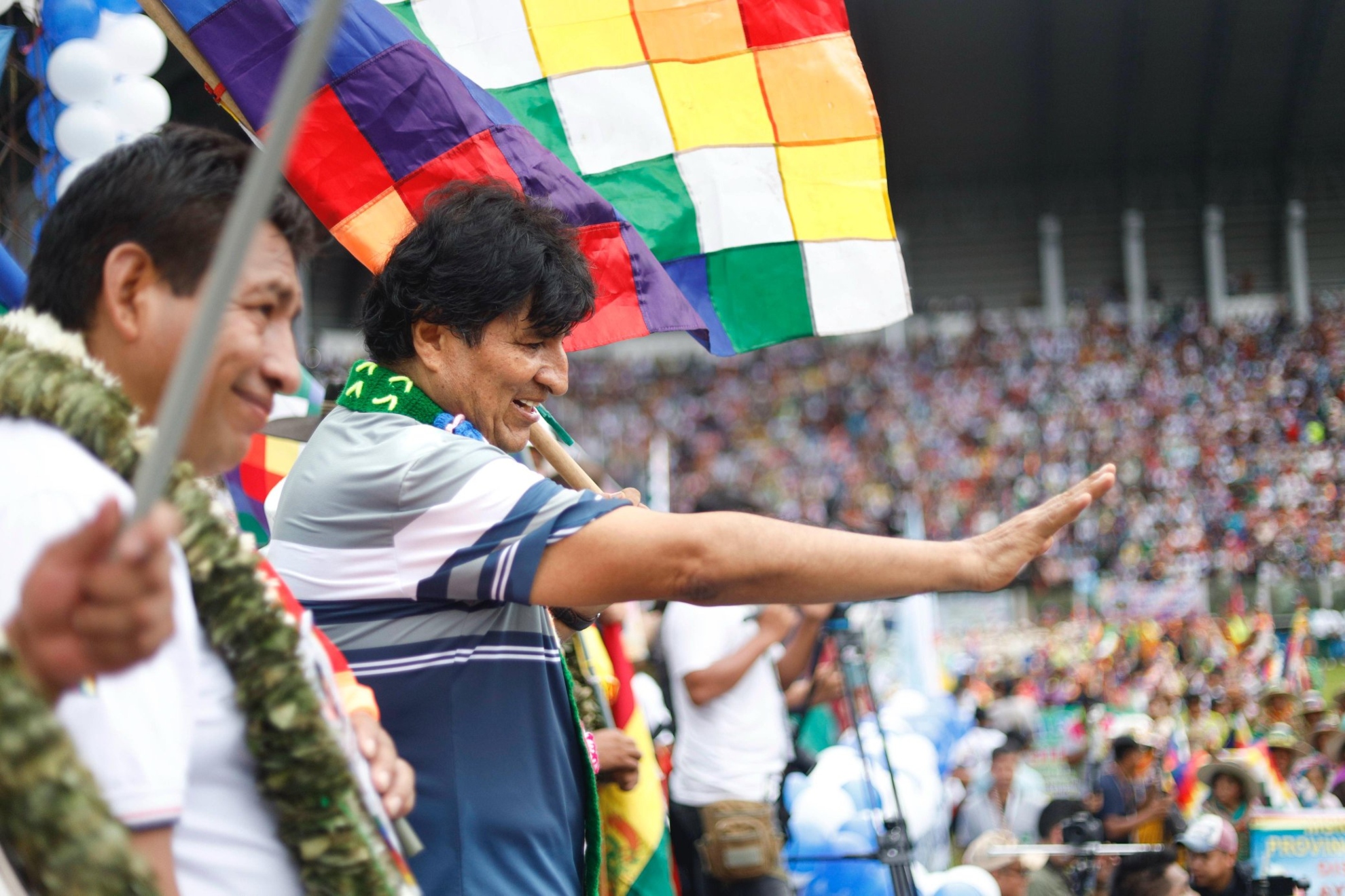 Evo Morales defiende que su nuevo partido 'EVO Pueblo' no se llama así por  su nombre: "Son unas siglas"