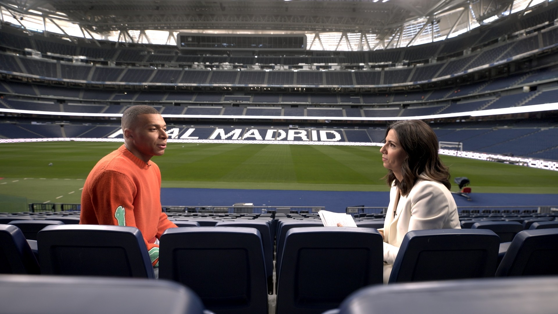 Kylian Mbappé y Ana Pastor