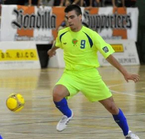 Sergio Lozano en su etapa en Las Rozas Bohadilla