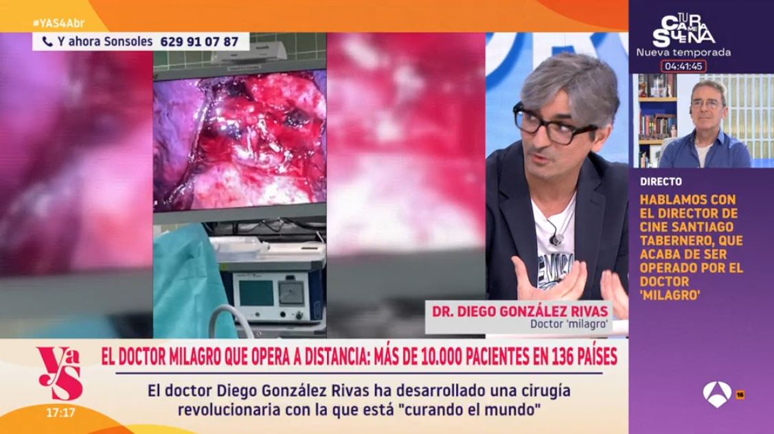 Sonsoles Ónega y Diego González.