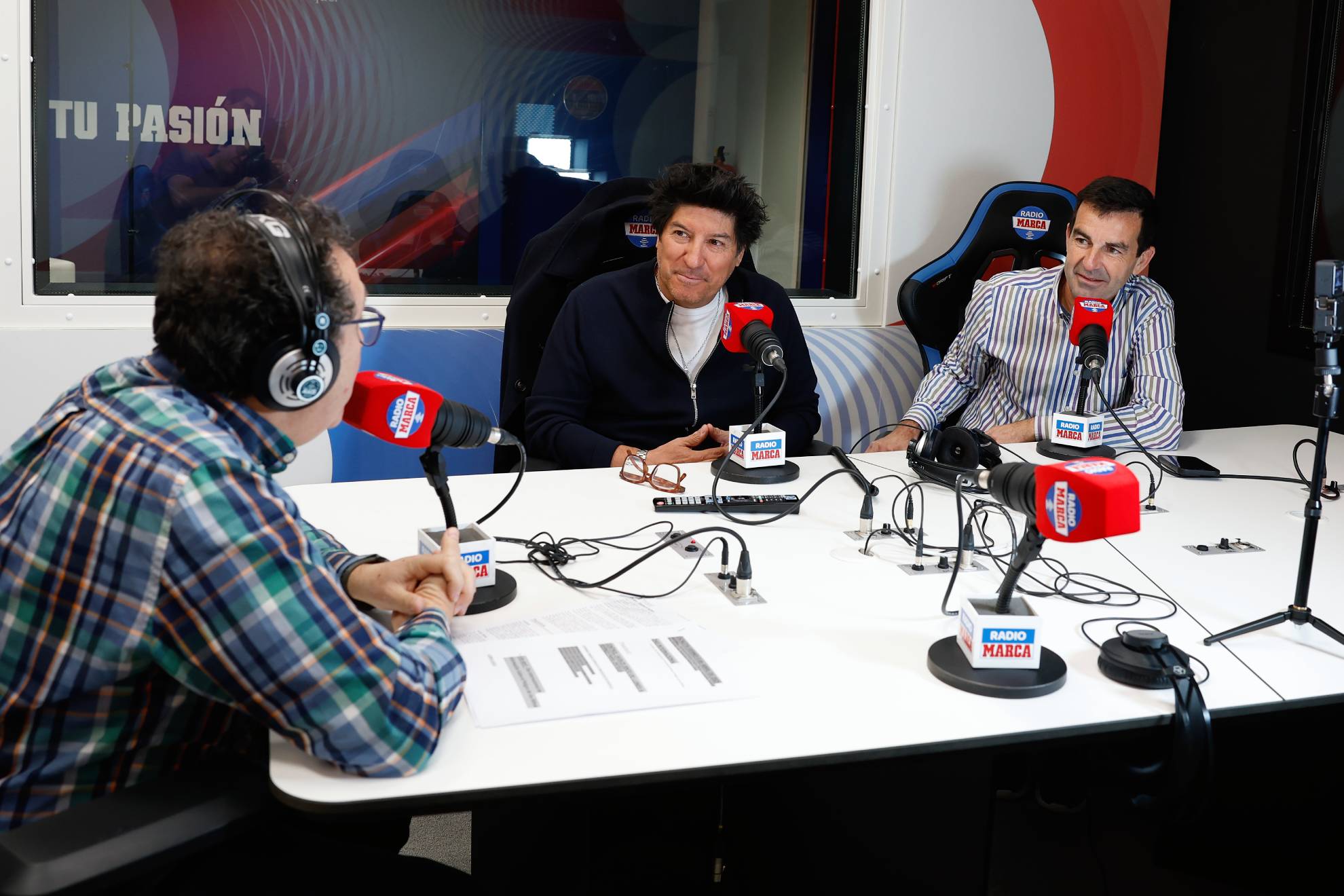 Zamorano, in the Ortega program on Radio Marca