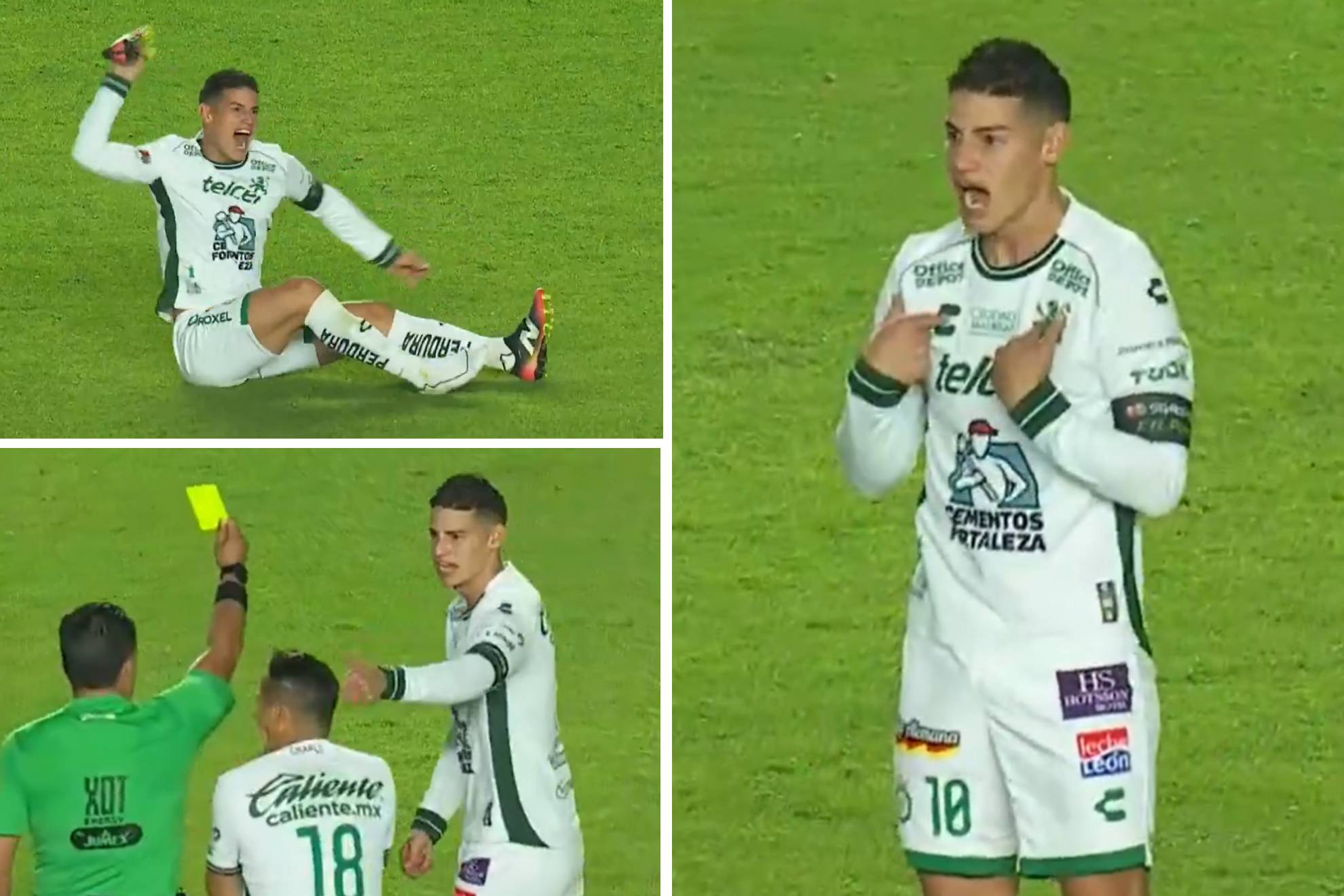 Brutal enfado de James.
