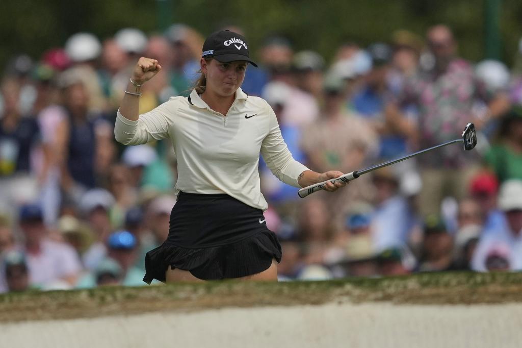 Carla Bernat (21) celebra la victoria en el Masters
