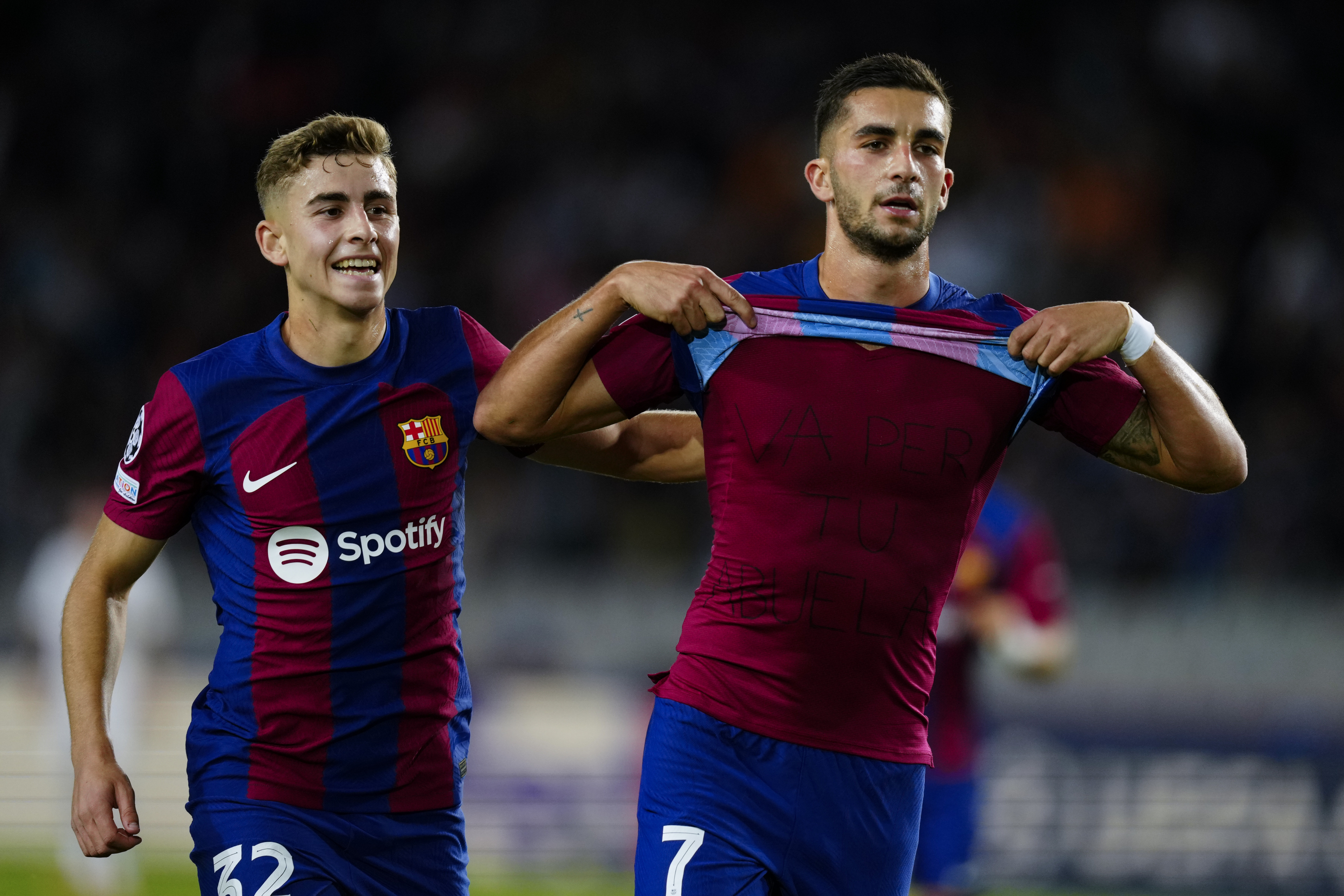 Fermín y Ferran Torres.