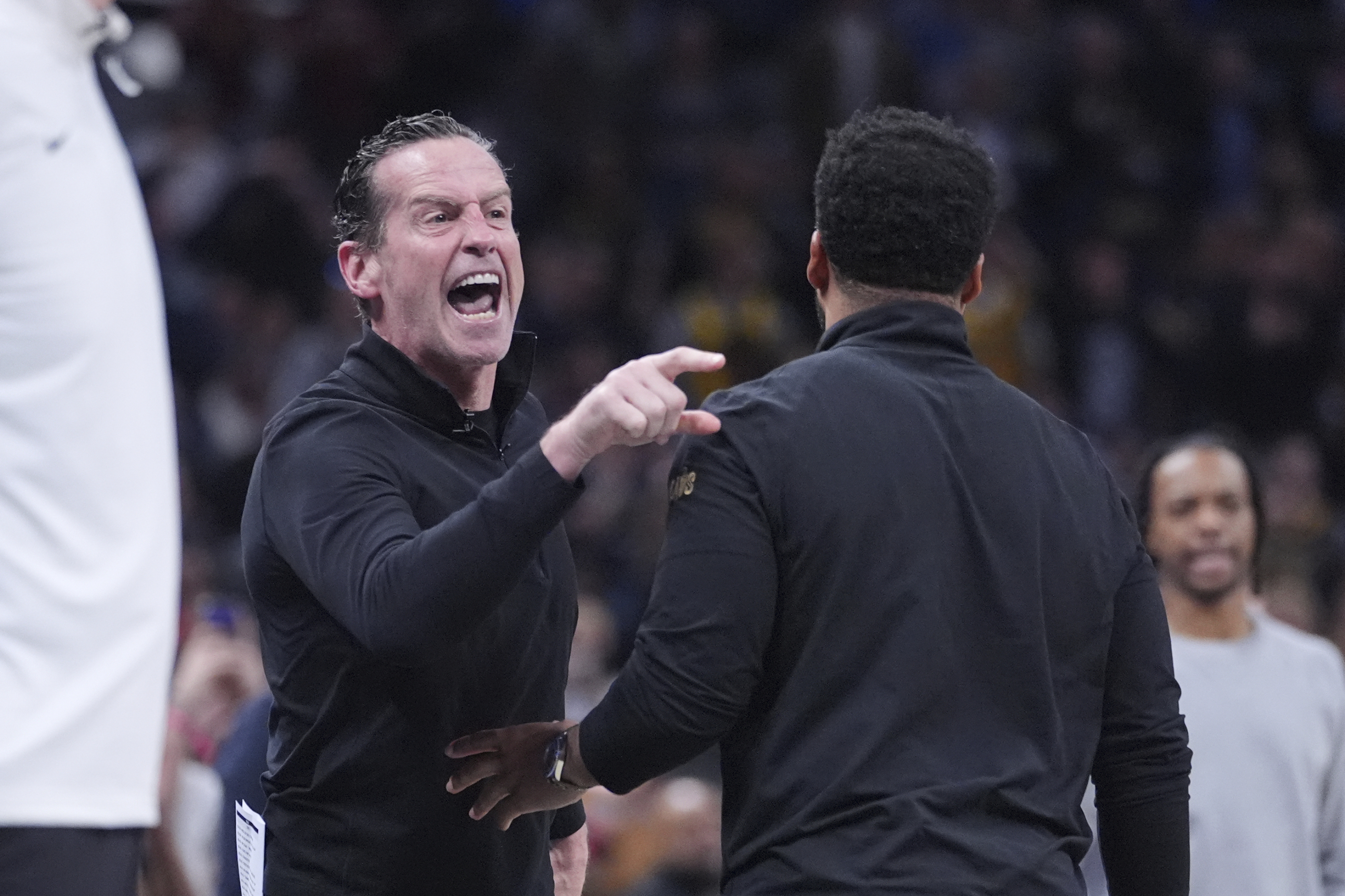 Choleric expulsion of Kenny Atkinson for defending Tristan Thompson