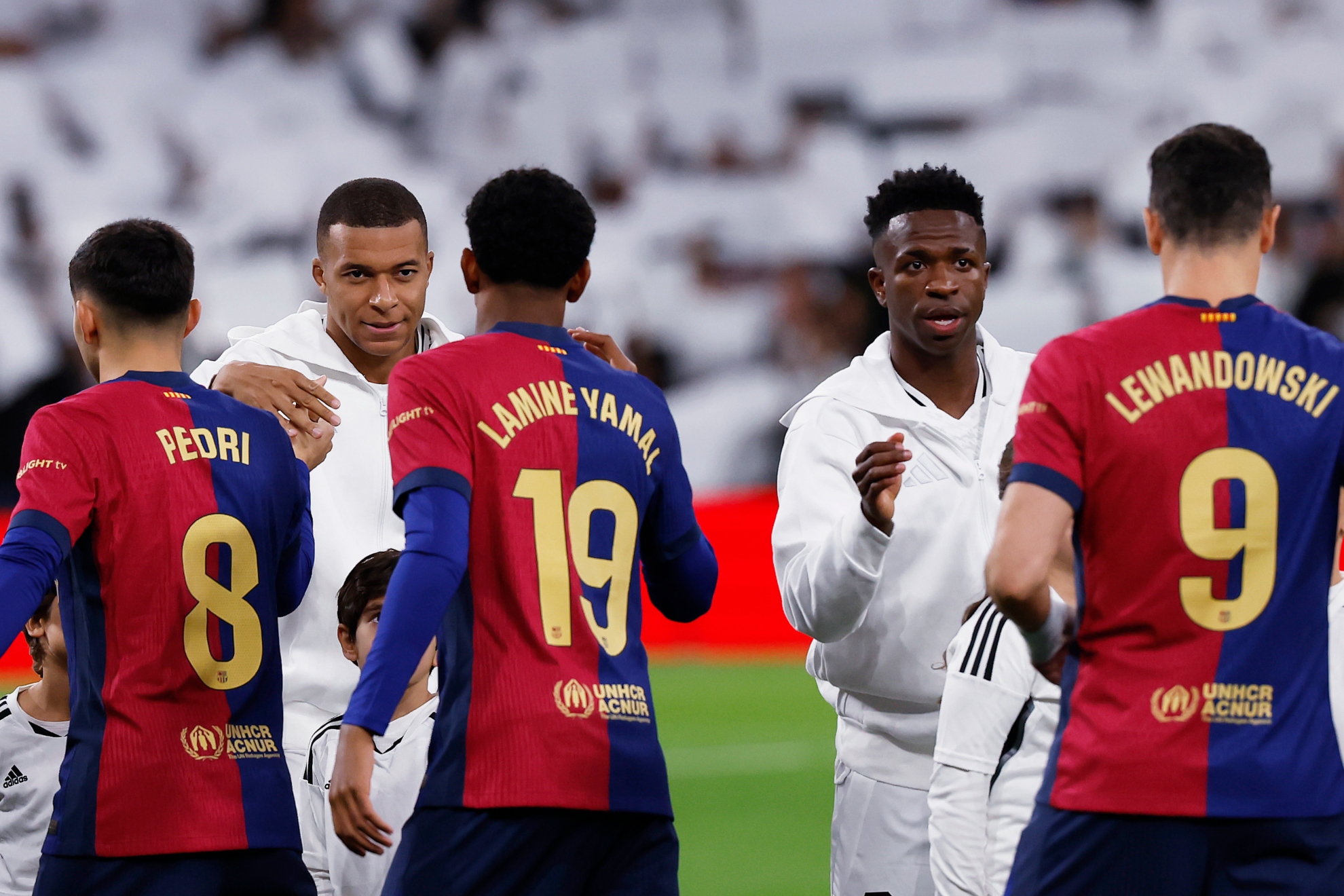 El Real Madrid y el FC Barcelona en la Supercopa de España 2025
