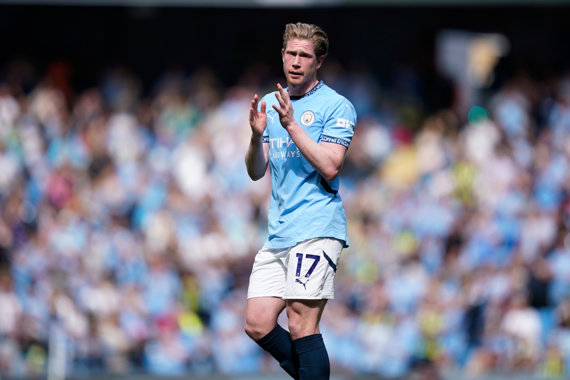 Kevin de Bruyne, this past weekend with the City.
