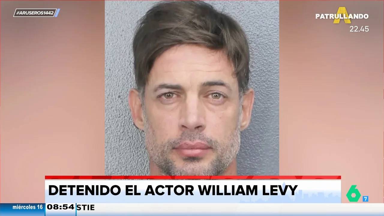 Levy, detenido.