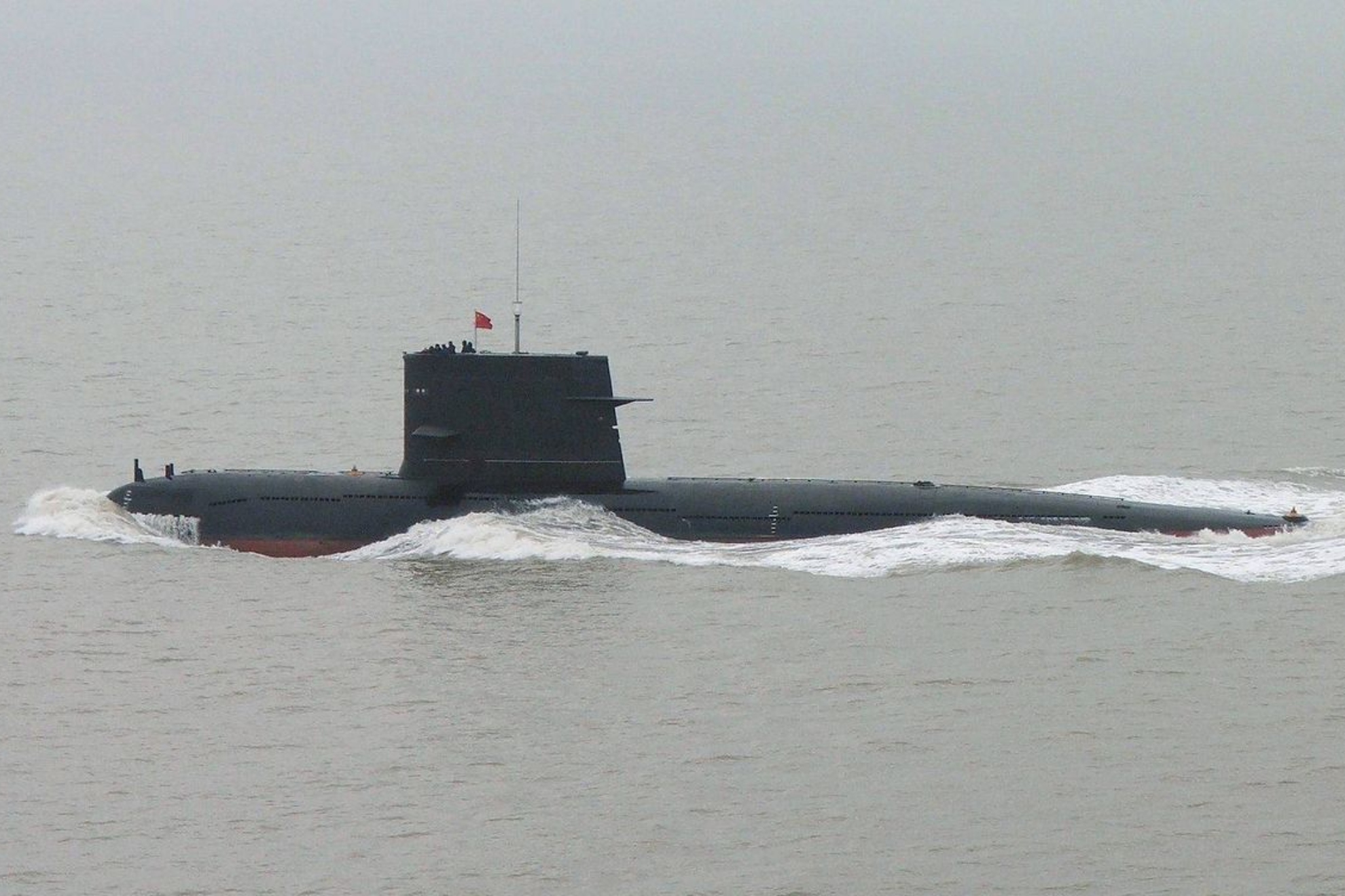 Un submarino chino