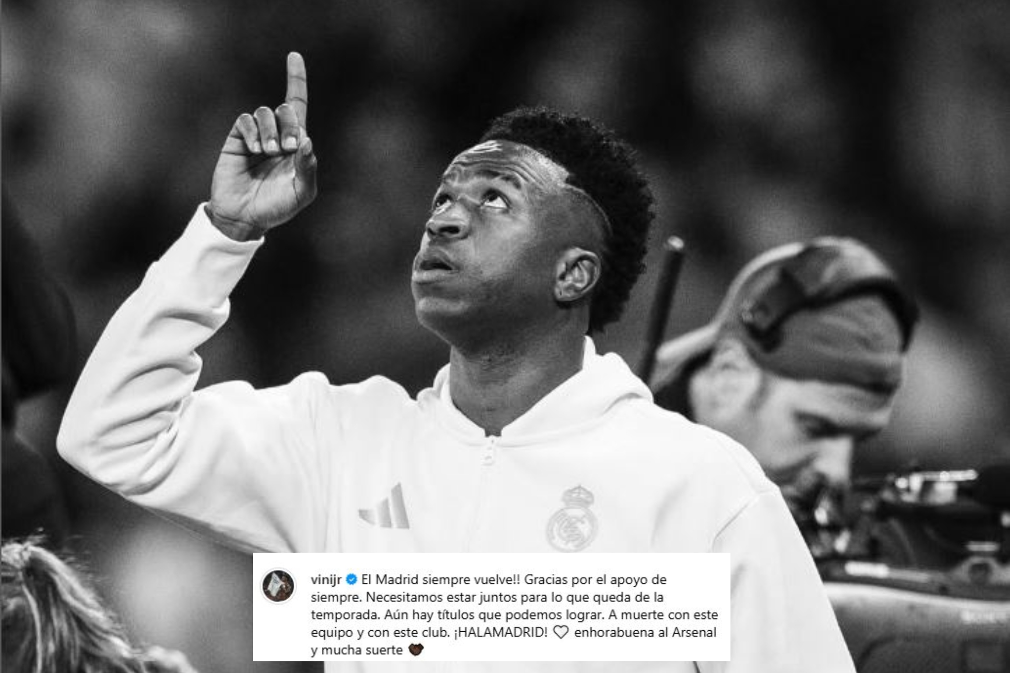 Vinicius's message.
