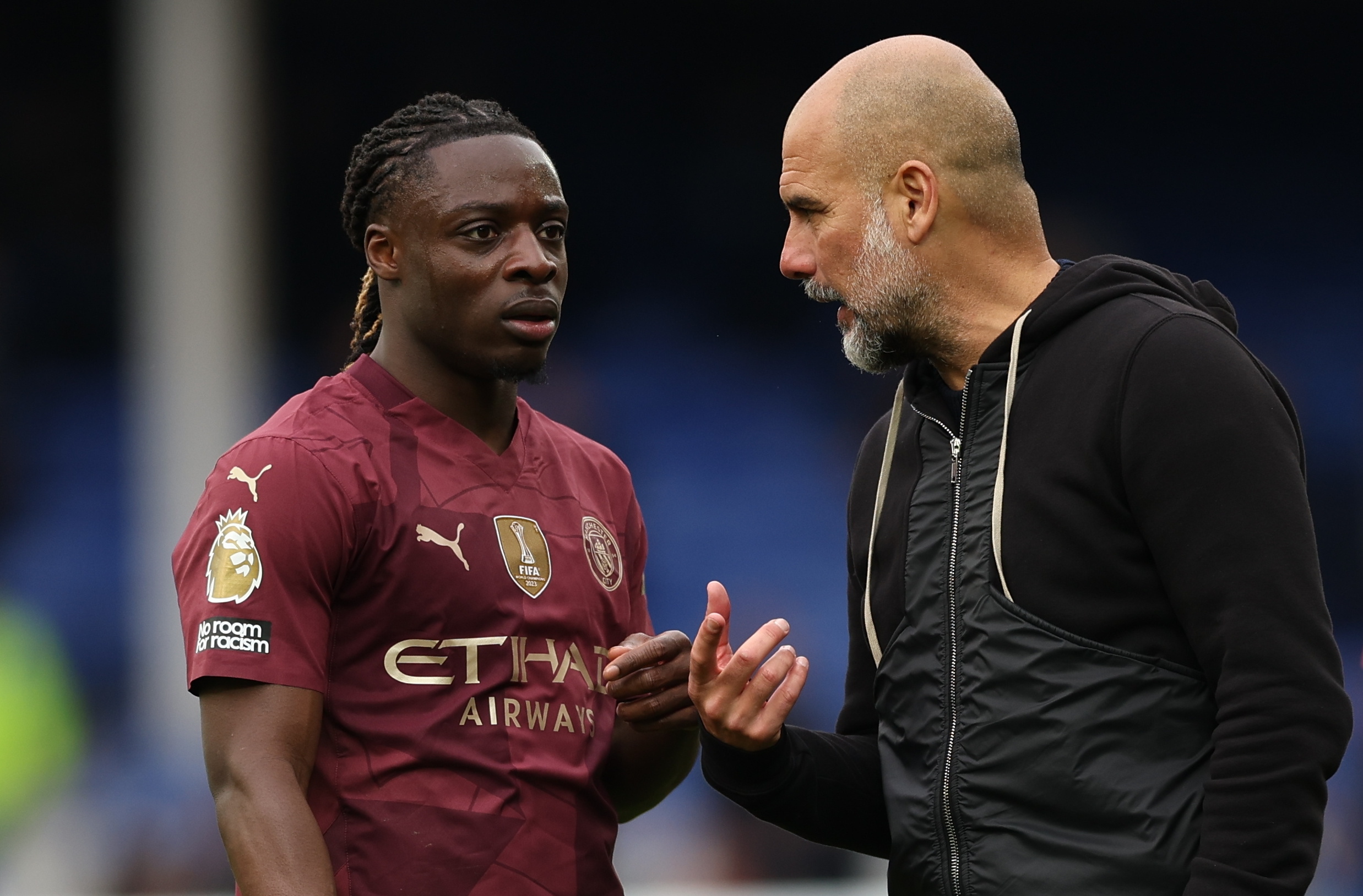 Pep Guardiola acknowledges that it has been "Very unfair" con
