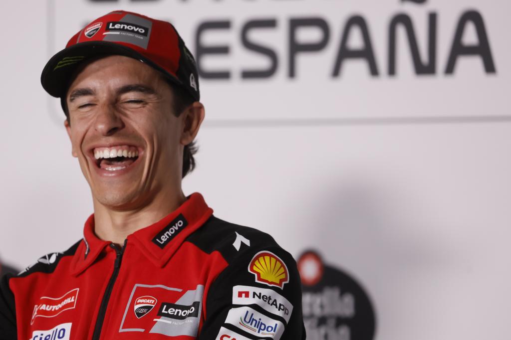 Marc Márquez, en Jerez.