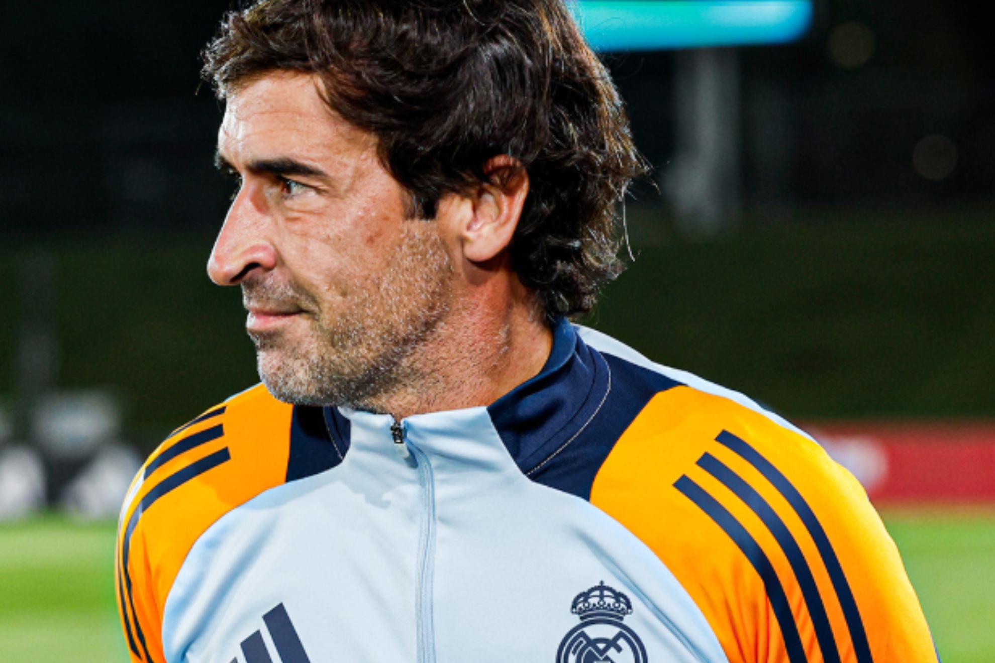 Raúl, durante un partido del Castilla.