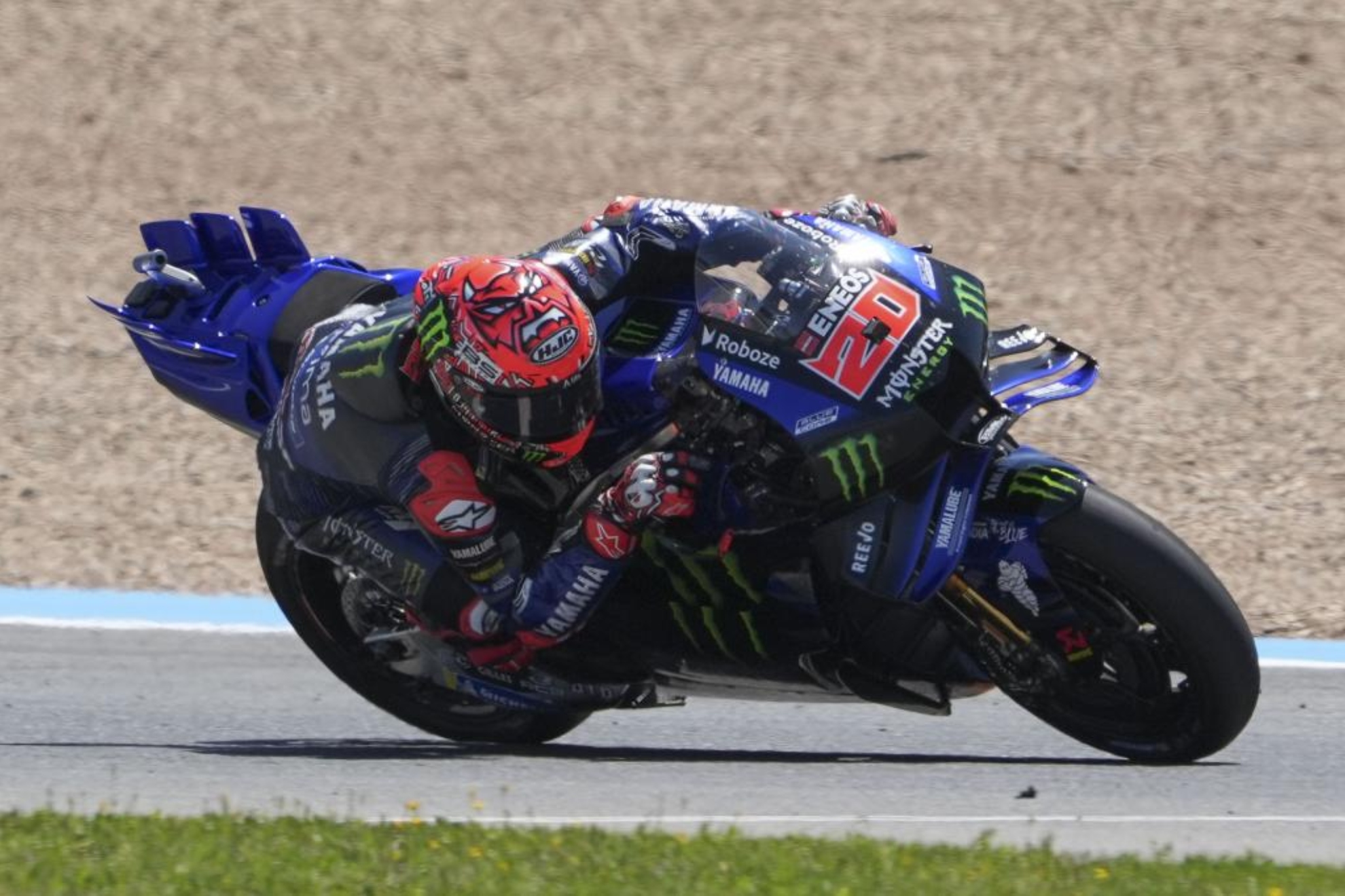 Fabio Quartararo, en Jerez.