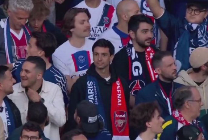 Javier Pastore in the Emirates.