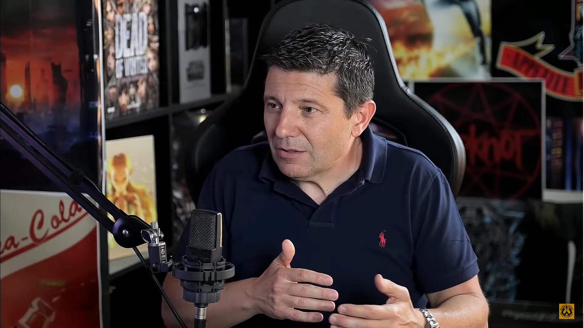 Alfonso García, experto en ingeniería y energía nuclear, durante su charla con Jordi Wild en The Wild Project