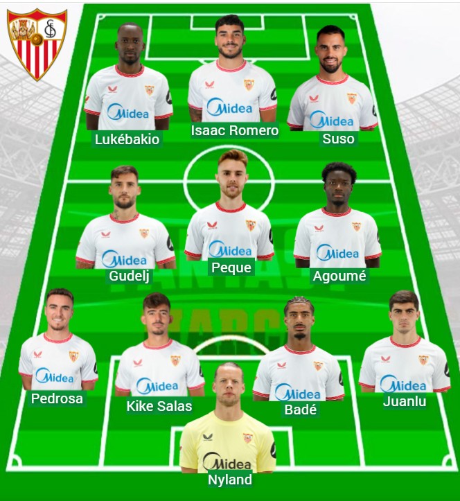 Posible once del Sevilla
