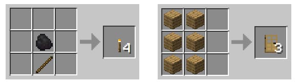 So you can build torches and doors in Minecraft.