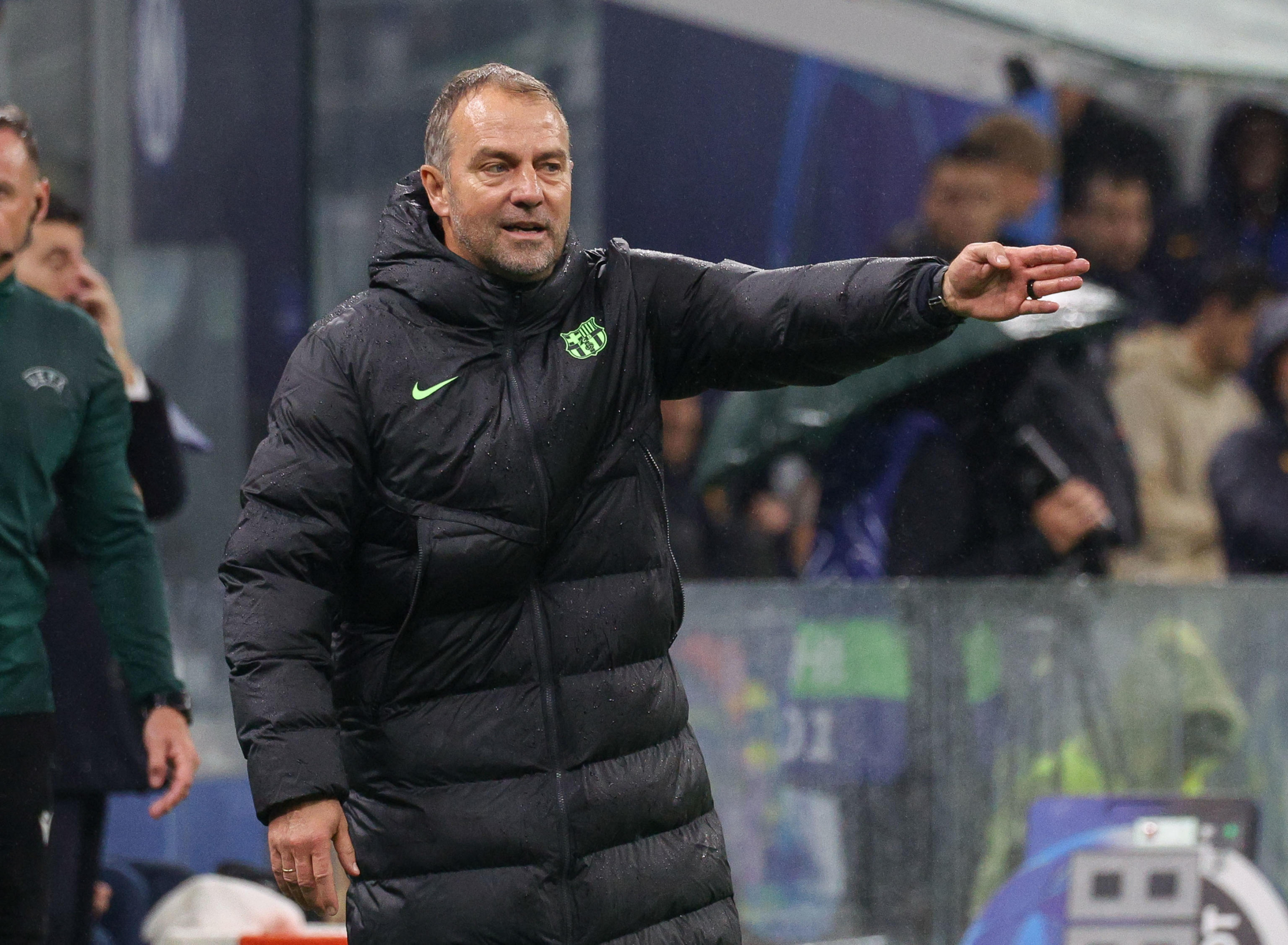 Hansi Flick, entrenador del Barcelona.