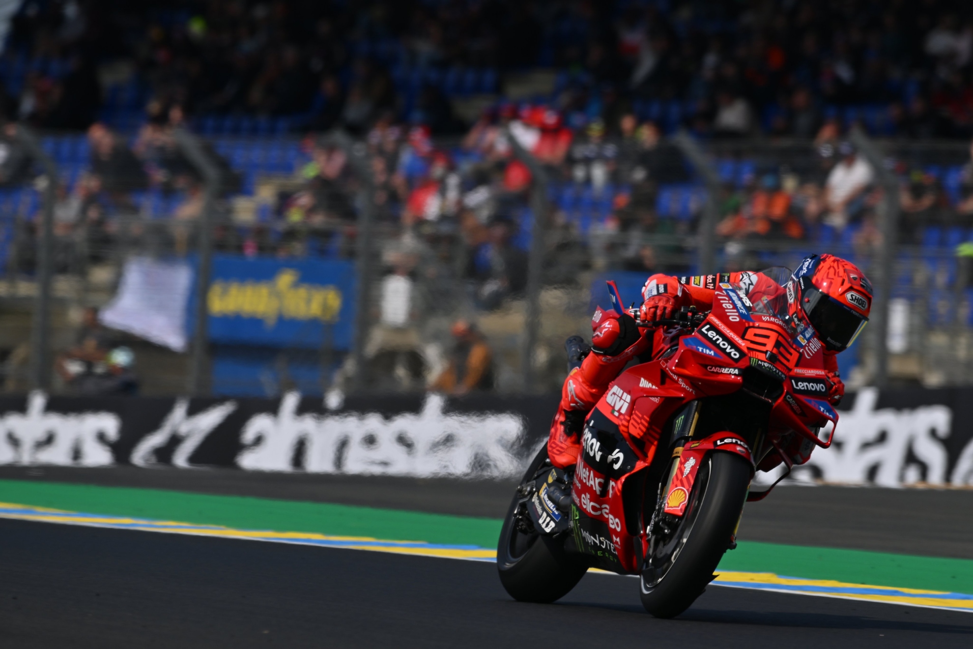 Marc Márquez, en Le Mans.