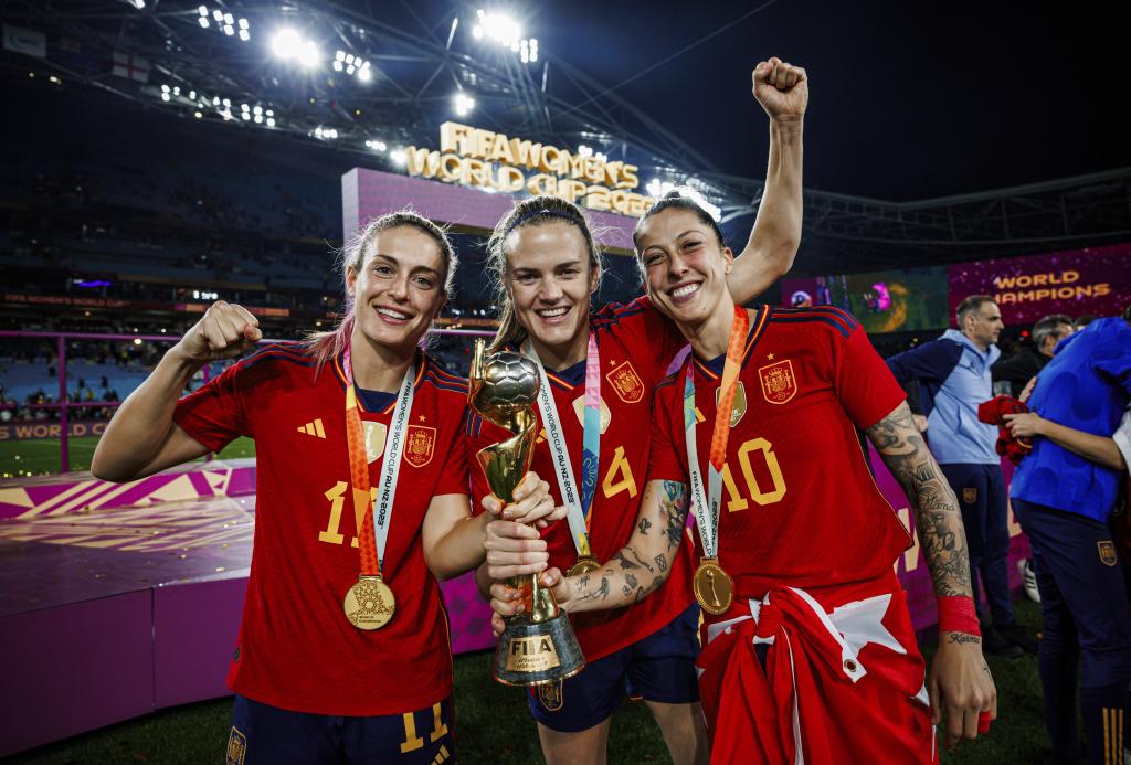 Celebración del Mundial Femenino 2023