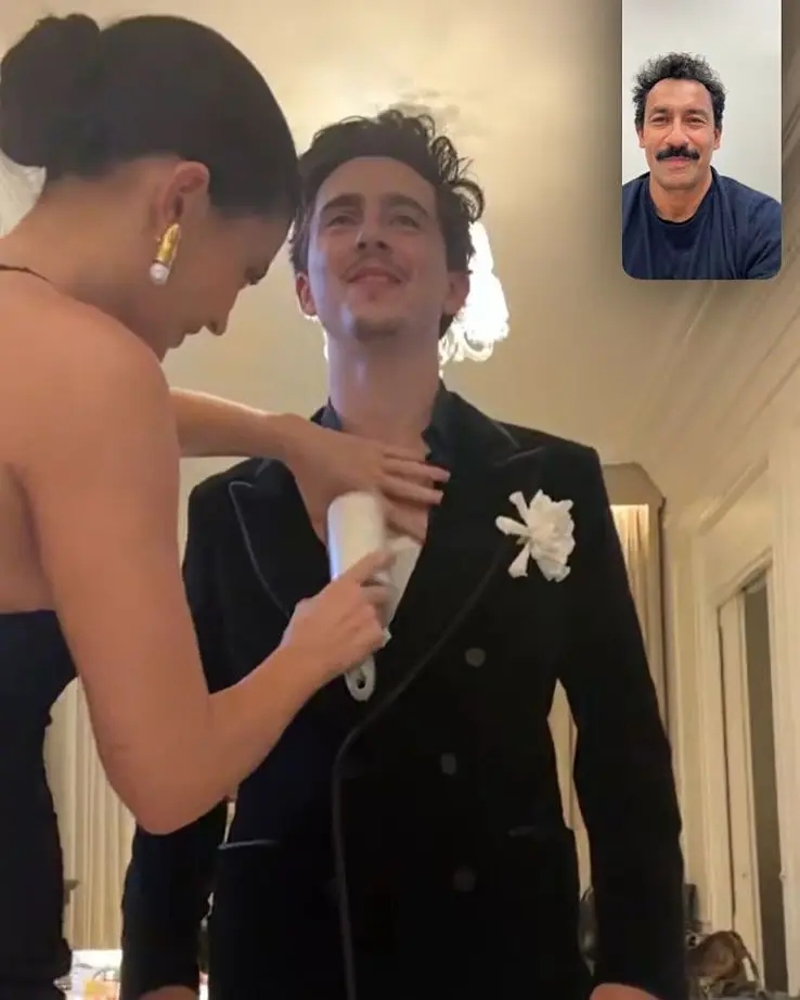 The facetime video call