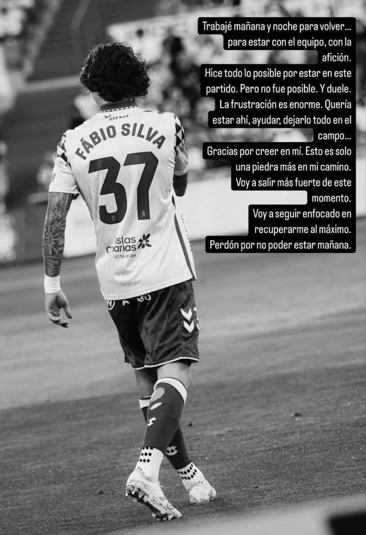 La publicación de Fabio Silva en Instagram.