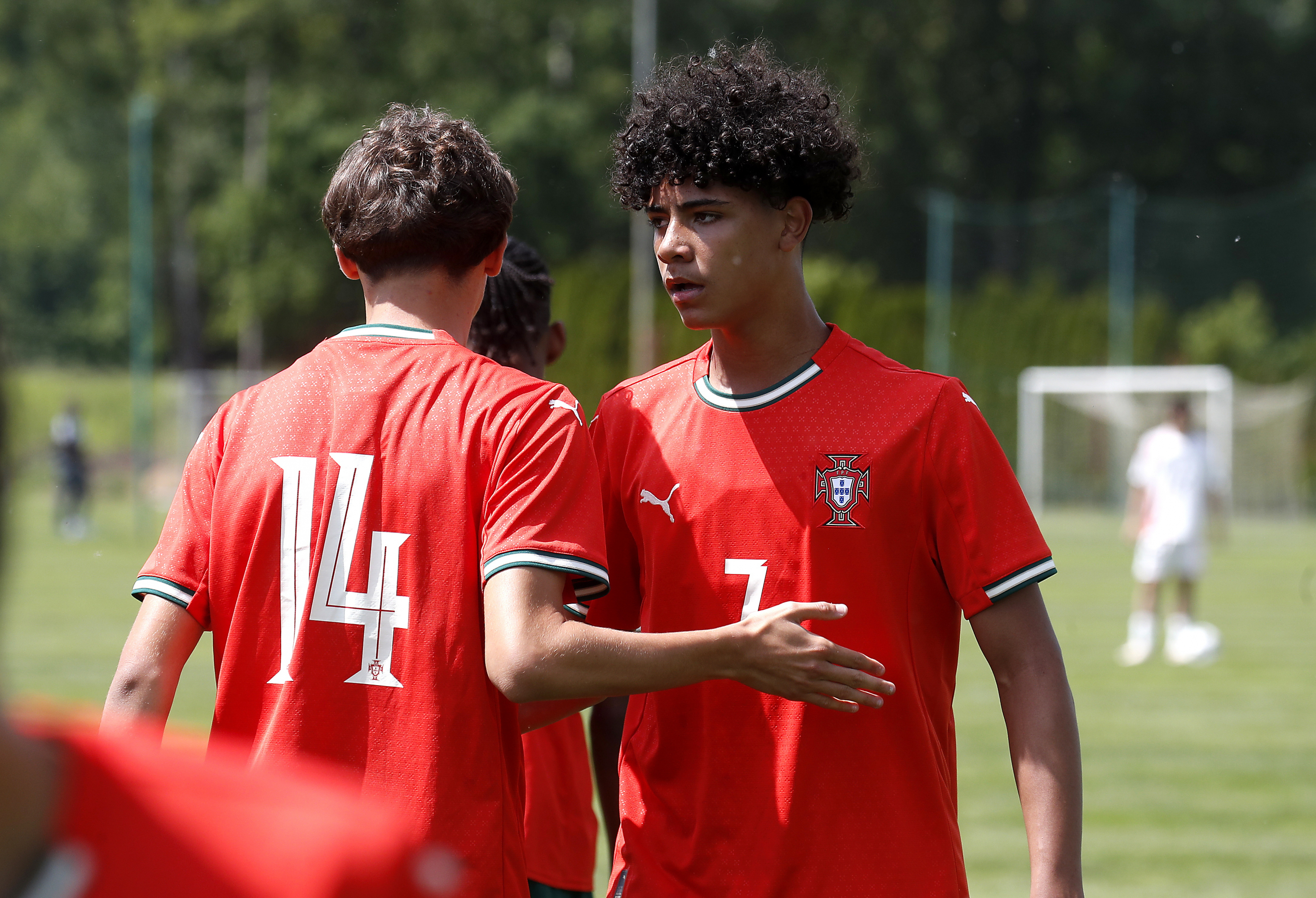 Cristiano Ronaldo Júnior, before Japan Sub 15.