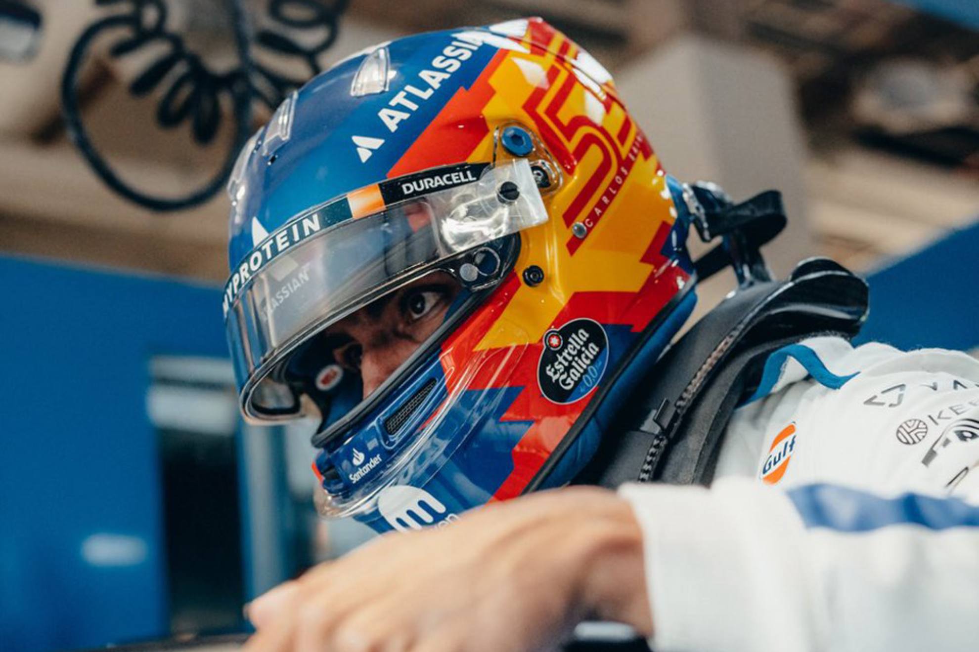 Carlos Sainz, en el pasado GP de MIami.